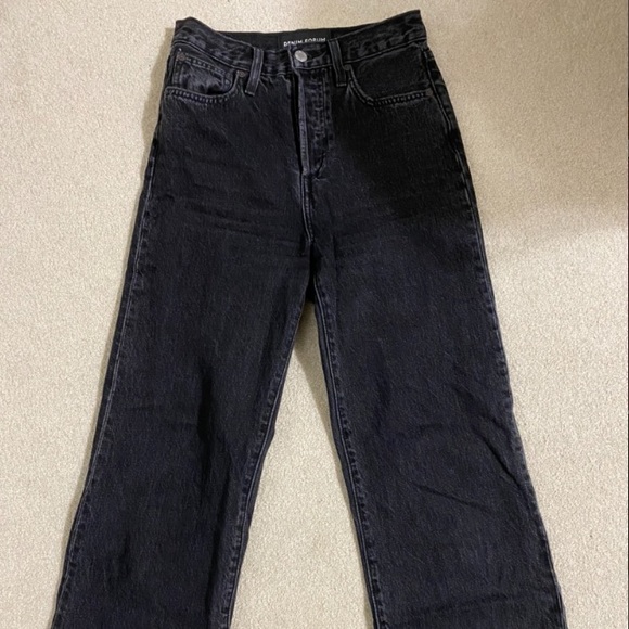 Denim Forum Farrah High Rise Wide Leg 